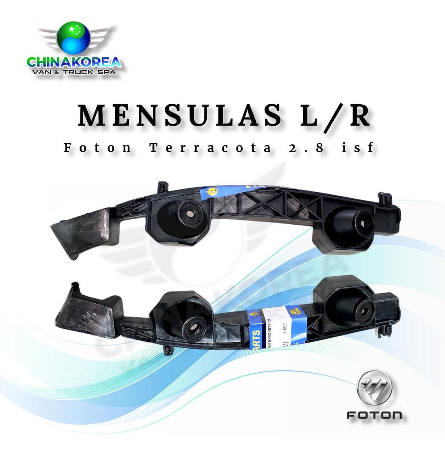 Kit Mensula Parachoque Del Foton Ft500 Terracota Tundla 2.8 - Imagen 2