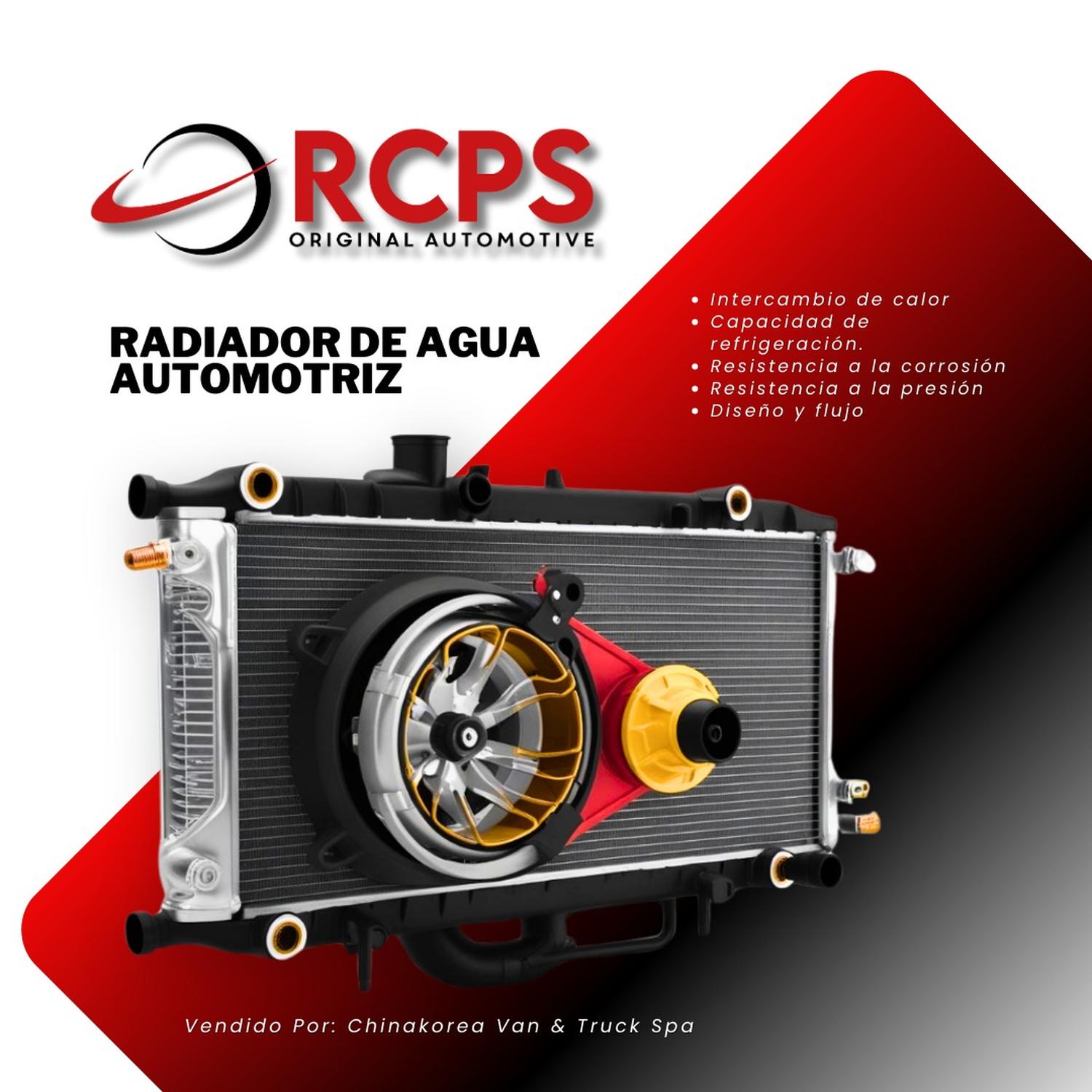 Radiador De Agua Changan CM10 1.3L - Imagen 4