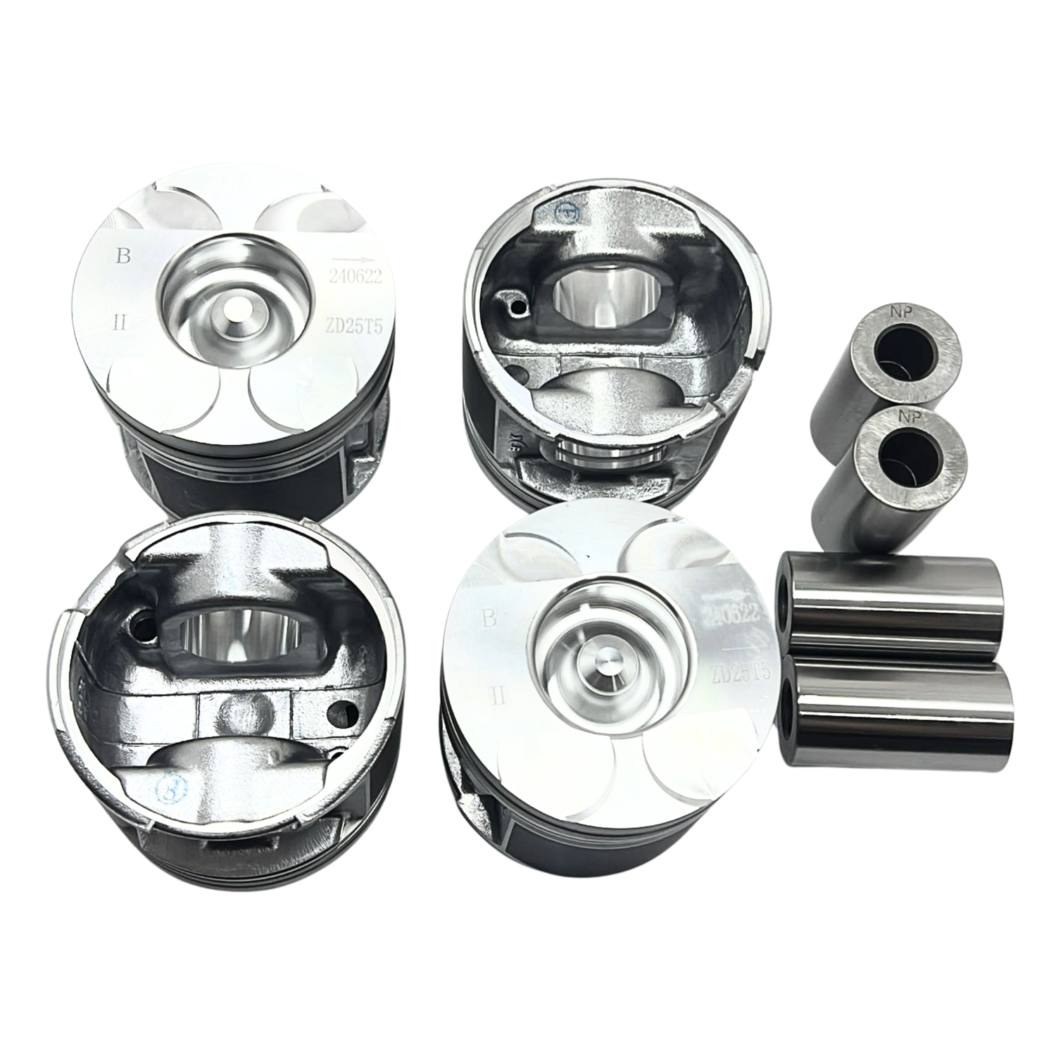 Kit Pistones Zna Df6 New Rich 6 C/Pasadores - Imagen 4