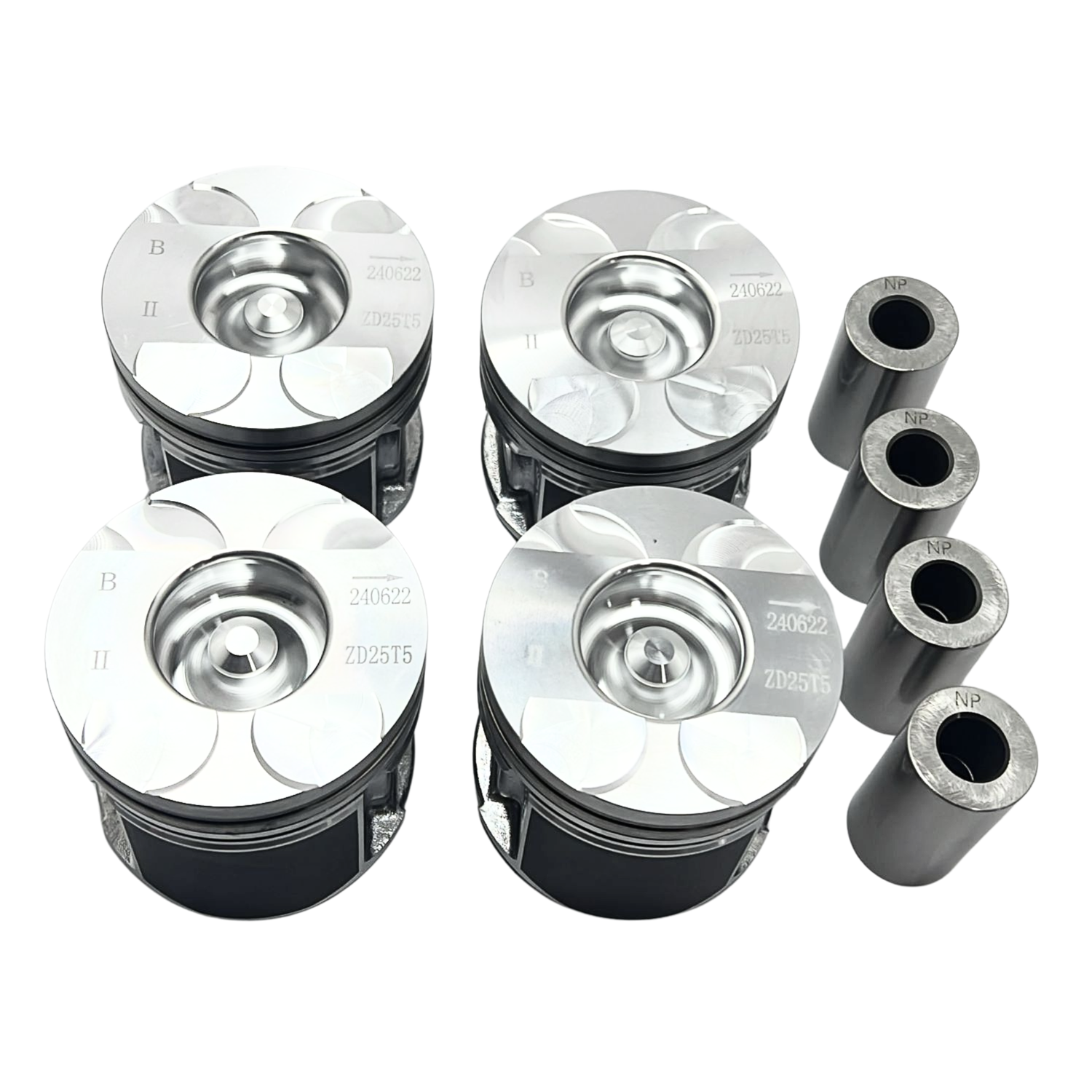 Kit Pistones Zna Df6 New Rich 6 C/Pasadores - Imagen 3