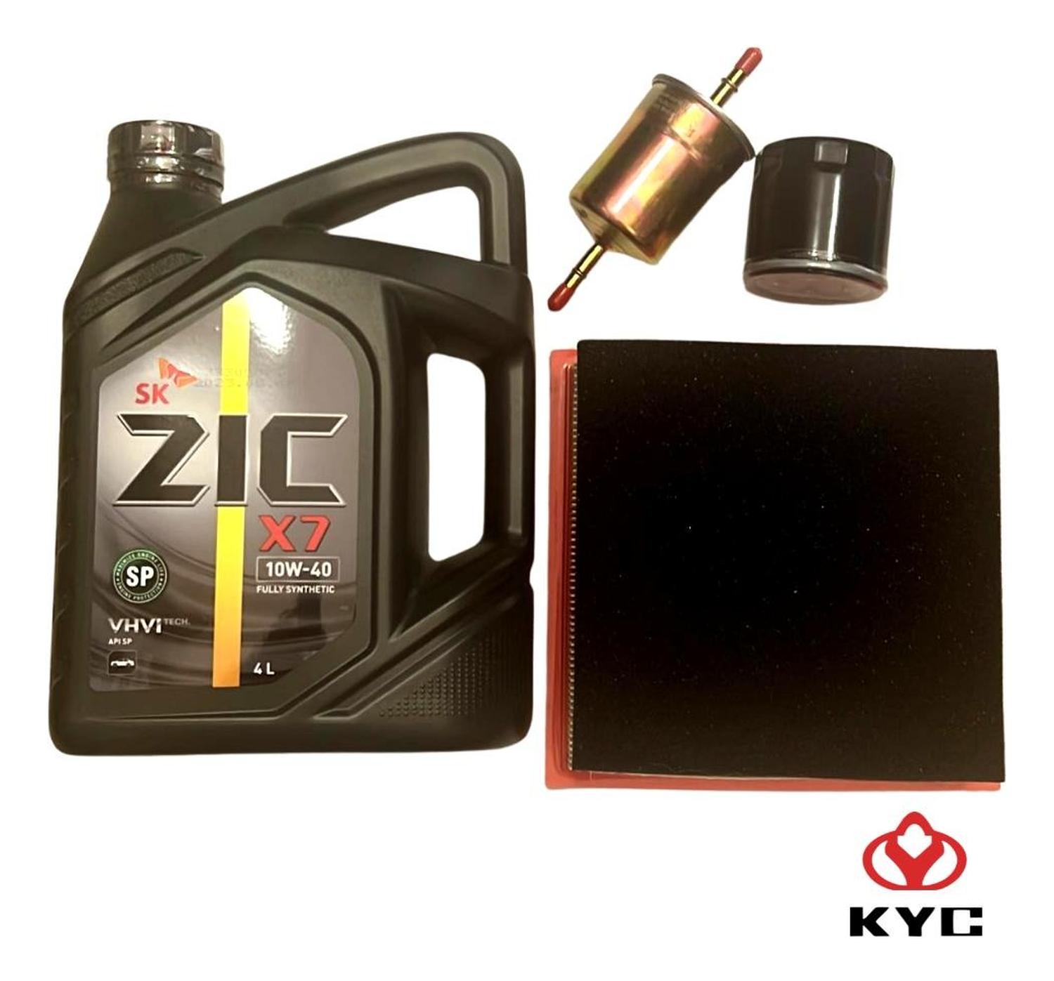 Kit Filtros + Aceite de Kyc T3 1.5 Certificación Eeuu - Imagen 2
